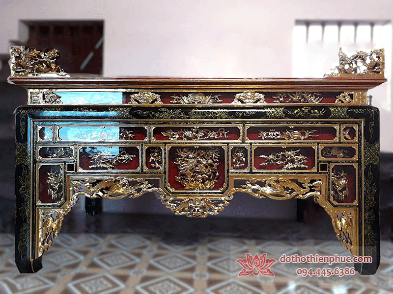 Bàn Thờ Ô Xa Gỗ Hương
