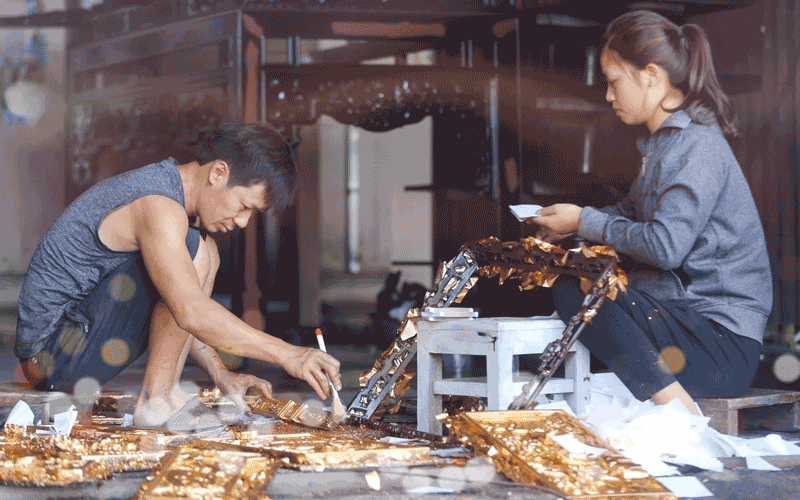 Làng nghề gỗ Sơn Đồng