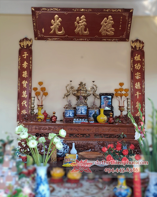 Không gian thờ gia tiên số 2