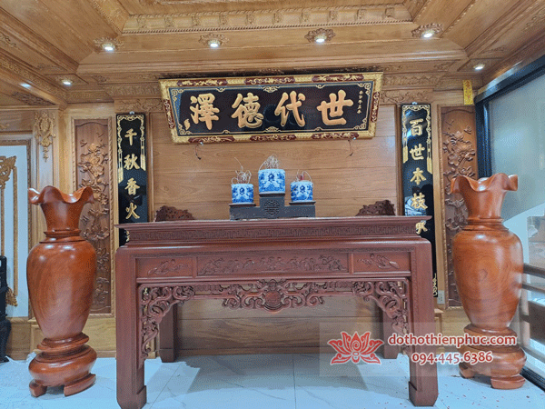 Mẫu Không Gian Thờ Gia Tiên Tại Gia Đẹp
