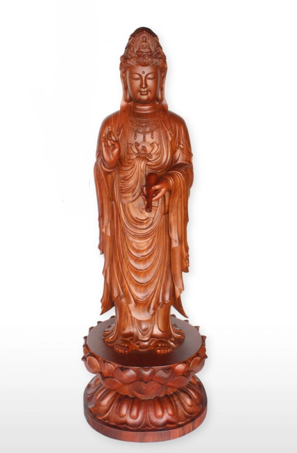 Hướng Dẫn Chọn Mua Tượng Quan Âm Bằng Gỗ Đúng Cách
