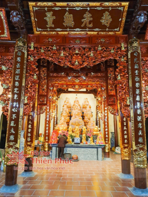 Không gian thờ Phật