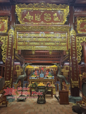 Không Gian Thờ Thánh Tại Đình Làng