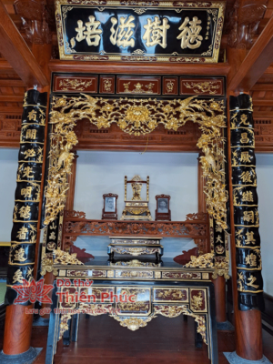 Mẫu Không Gian Thờ Gia Tiên Đơn Giản